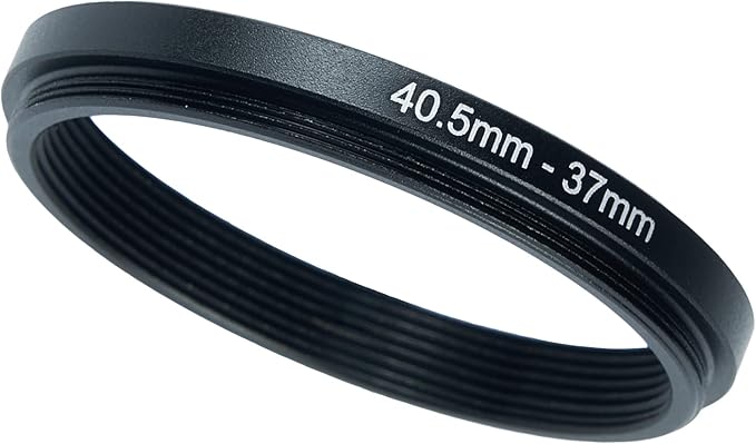 40.5mm to 37mm Step-Down Ring Filter Adapter by BETUYESS