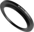 40.5-49mm Metal Step-Up Ring Adapter Compatible by Unknown