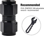 EVIL ENERGY 8AN Female to 8AN Female Straight Swivel Coupler Union Fitting - Image 4