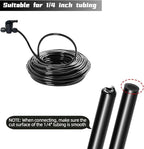 5 Pack Quick Connect 1/4" Drip Irrigation Shut Off Valve, Universal Drip - Image 5