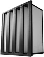 Synthetic Mini Pleat Rigid V-Bank Air Filter 24x12x12 – MERV 15 ASHRAE 52.2 by AccuraFil
