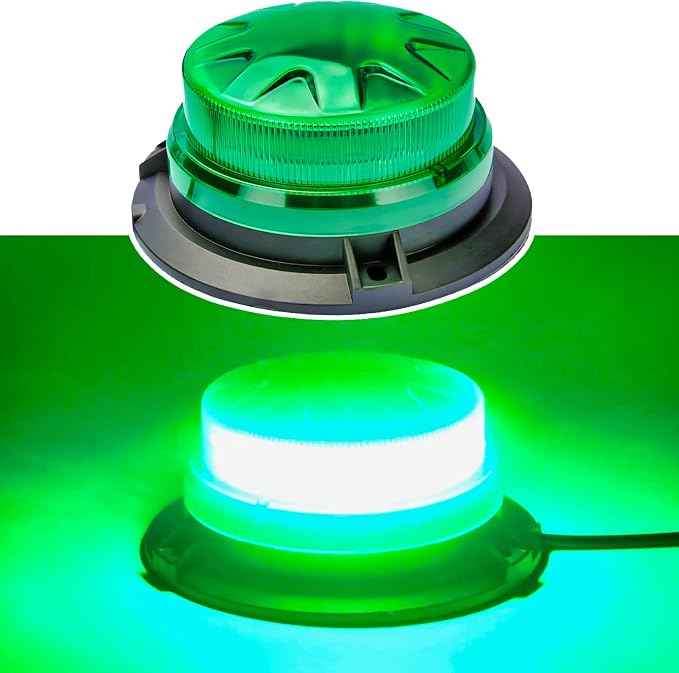 Green Led Emergency Strobe Beacon Lights