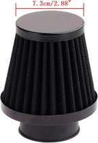 Mtsooning Motorcycle Air Filter Pod, 39mm Washable Universal Clamp-On Breathers - Image 8