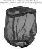 Plplaaoo Universal Air Filter Protective Cover – Black Dustproof Air Intake - Image 3