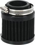 PTNHZ Universal Black Neck 1.5" 38mm Car High Flow Cold Air Intake Air Filter by PTNHZ+RACING