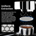 watchget 58.35mm Espresso Puck Screen Reusable Mesh Coffee Filter 0.7mm - Image 5