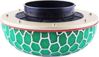 3.15" High Flow Air Intake Mushroom Filter Washable Sponge Honeycomb Mesh Air - Image 2