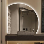 Bathroom Wall Mounted Mirror, LED Illuminated Vanity Mirror - Image 7