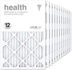 AIRx Air Filter MERV 13 Pleated HVAC AC Furnace Air Filter, Health 12-Pack by AIRXFILTERSWICKEDCLEANAIR
