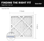11.5x11.5x1 Air Filter MERV 8, HVAC/Furnace AC Filter Replacement, Dust - Image 2