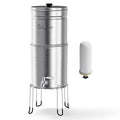 Culligan MaxClear 2.25 Gallon Gravity Water Filter System, Brushed by CulliganWater