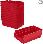 Akro-Mils 30130 Plastic Shelf Bins, Heavy Duty Storage Bins