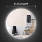 Led Mirror for Bathroom, Bathroom Mirrors for Vanity, Shatter-Proof, - Image 8