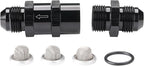 8AN Inline Fuel & Oil Feed Filter Set - Image 5