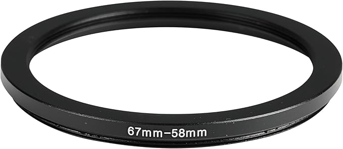 67-58mm Metal Step-Up/Down Ring Adapter Compatible - Image 2