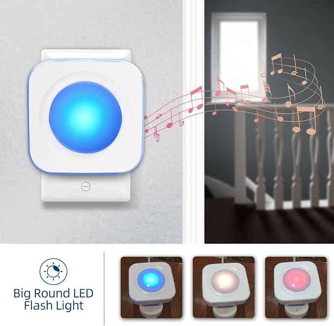 Wireless Doorbell 1200 feet Waterproof Door Bell