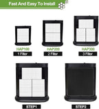 Smilyan 9 Pack Hpa300 HEPA Replacement Filter R - Image 6