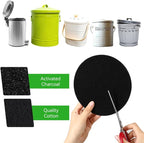 Charcoal Filters for Compost Bucket Activated Charcoal Filter for Countertop - Image 3