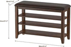 Entryway Shoe Storage Bench