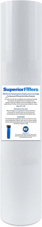10 Micron Sediment Filter by SuperiorFilters