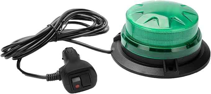 Green Led Emergency Strobe Beacon Lights