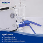 100 Pieces/Pack PTFE Membrane Filters Lab Disc Hydrophobic Filter 47mm Diameter - Image 4