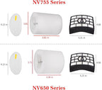 I-clean 2 Packs Replacement NV650 HEPA Foam & Felt Filters - Image 2