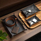 Main Street Forge Leather Valet Tray