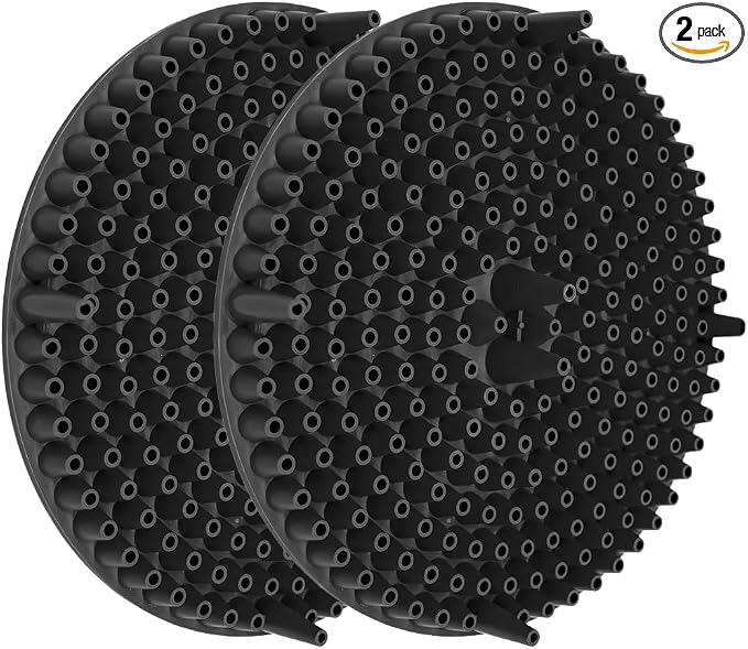 2PCS Car Wash Bucket Grit Trap Insert, 10.2" Vehicle Detailing Washing Filters by Unknown