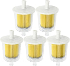 5 Pack 3/8" Universal Fuel Filters, Inline Gas Fuel Line - Image 5