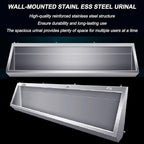 Wall-Mounted Stainless Steel Urinal Trough - Image 3