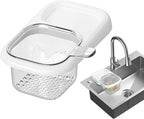 Sink Filter Basket, Efficient Drainage Design, Suction Cup Sink Rack, Kitchen - Image 2