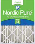 Nordic Pure 16x25x4 Pleated MERV 13 Air Filter 1 Pack by NordicPure