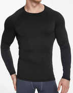 5 or 4 Pack Compression Shirts for Men Long Sleeve Athletic Base Layer