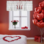 Happy Valentine's Valance Curtains - Image 3