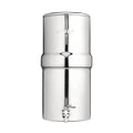 Boroux Compact Gravity-Fed Countertop Stainless Steel Water Filter System | 1.8 by Boroux