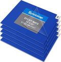 18" x 36" Blue Sticky Mat Tacky Pads Adhesive Floor Mat (5 Packs, 150 Sheets
