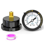 0-60PSI Pool Filter Pressure Gauge, 1/4" NPT Back Mount, by BOGERDACK