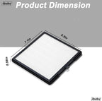 Nail Dust Collector Replacement Filters, 1 Pack Nail Tech Dust Collector Filter - Image 2