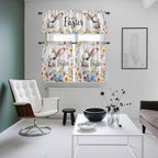 Happy Easter Kitchen Curtains Set 3 Piece - Image 8