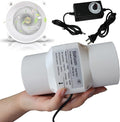 3 Inch/75mm Inline Duct Fan 12V 18W Variable Vent Blower Plastic Air Extractor by Unknown