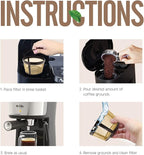 4 Cup Reusable Filter Basket - Image 5