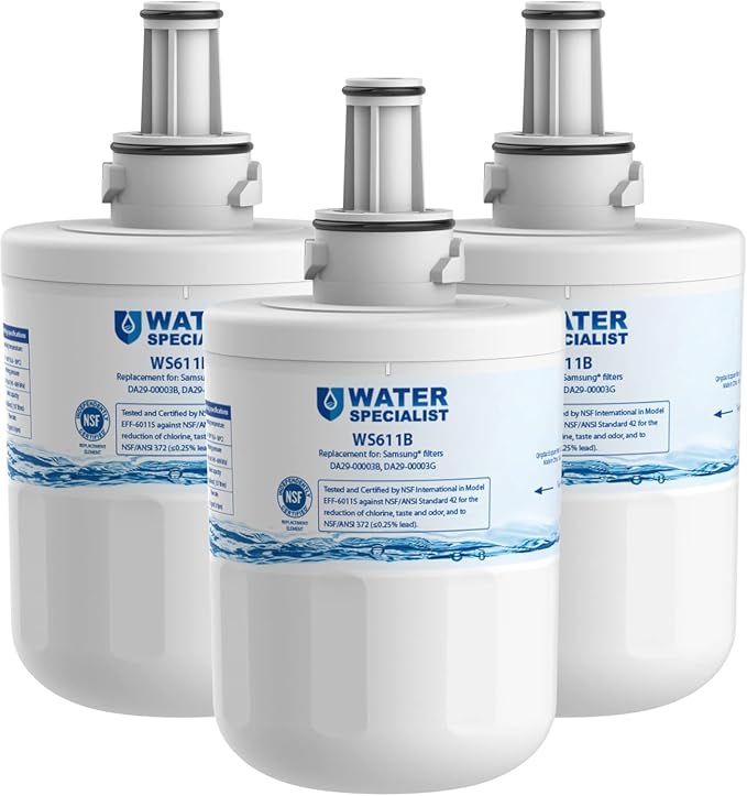 Waterspecialist DA29-00003G Refrigerator Water Filter, Replacement by Waterspecialist