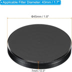PATIKIL 43mm Lens Cap, 2 Pack Camera Lens Cap Cover Universal Front Metal Lens - Image 2