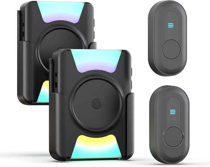 CallToU Hearing Impaired Doorbell 1000FT Wireless Battery Operated Door Bell