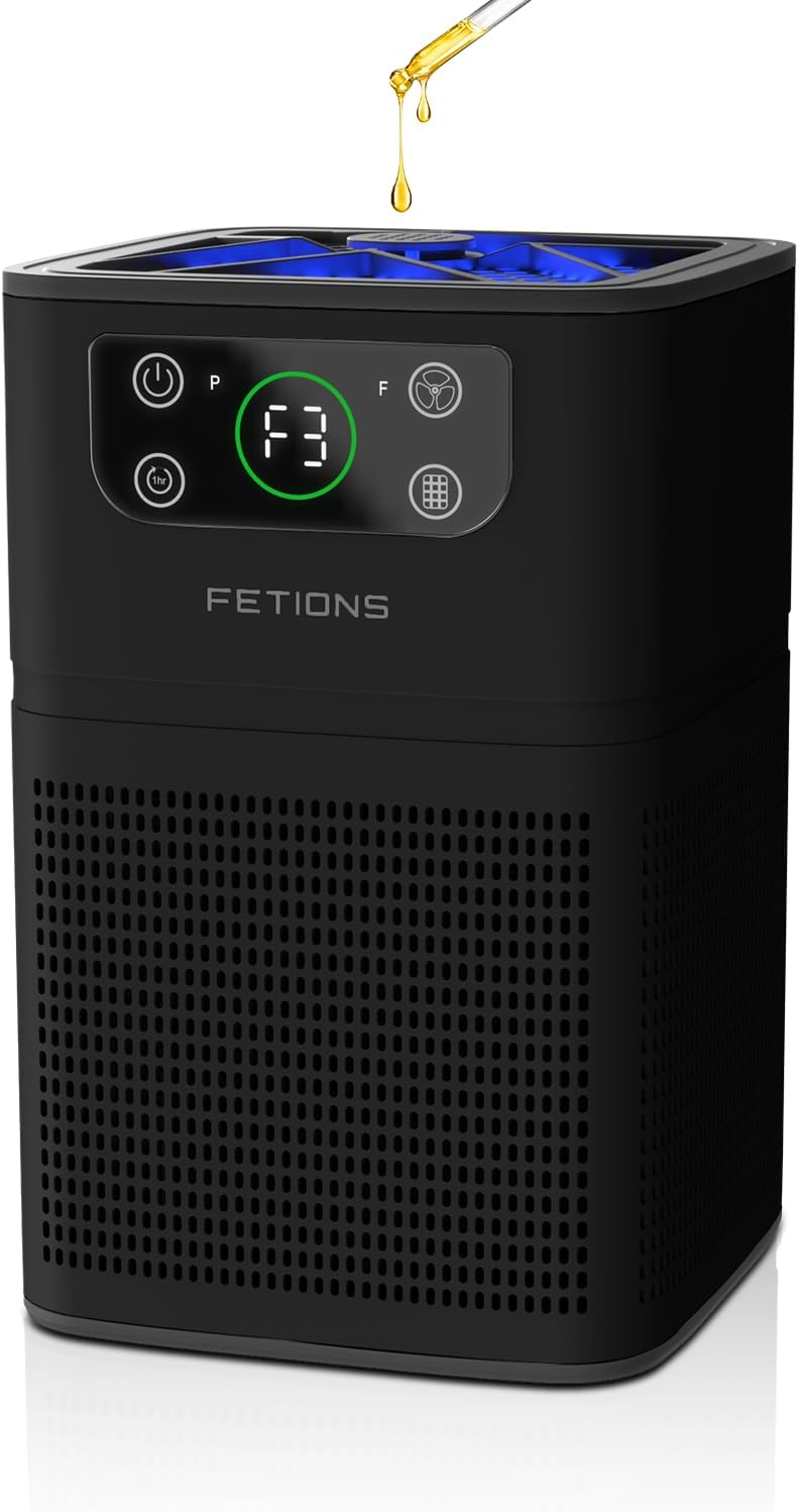 Air Purifiers for Bedroom Home, FETIONS Small Air Purifier