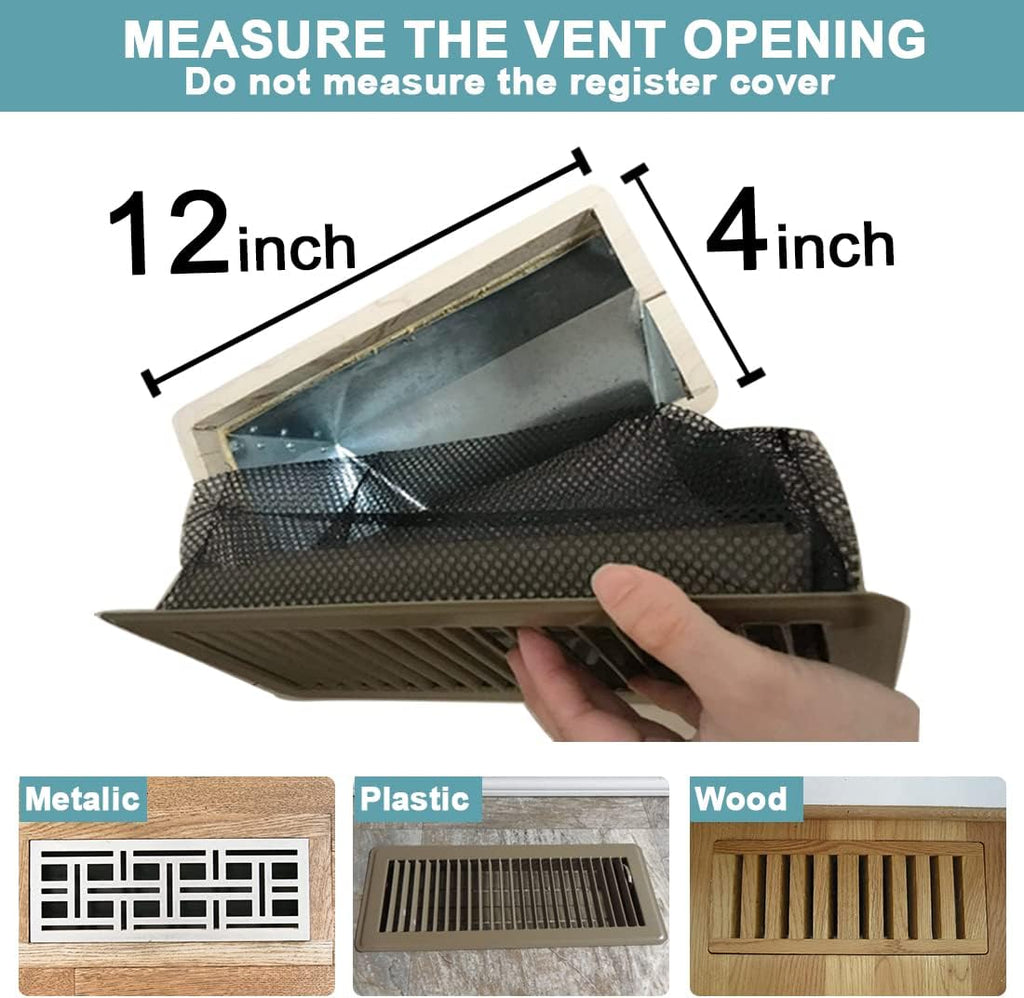 Floor Register Cover Trap, Floor Air Vent Cover Screen for Home