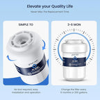 GLACIER FRESH Replacement for MWF Refrigerator Water Filters, SmartWater MWFP - Image 7