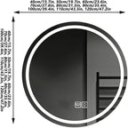 Wall Mirror for Bathroom, Wall Mounted Multifunction Bathroom Vanity Mirror - Image 2