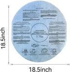6 pack 90107 dry filter, 6 Pack Retaining Bands - Image 2